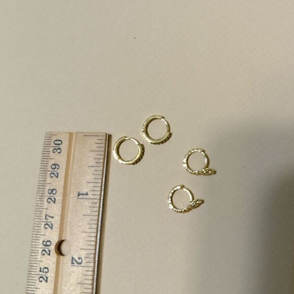 Snake  earrings  M648 - Picture 4 of 5